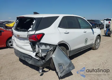 2024 Chevrolet Equinox Fwd Ls from USA, damaged, VIN 3GNAXHEG2RL303650